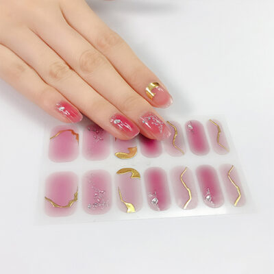 Waterproof nail wrap sticker XZX-3456 nail art design, Auckland NZ