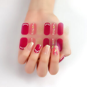 Waterproof nail wrap sticker XZX-3460 nail art design, Auckland NZ