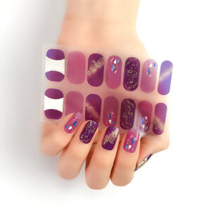 Waterproof nail wrap sticker XZX-3461 nail art design, Auckland NZ