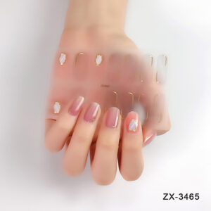 Waterproof nail wrap sticker XZX-3465 nail art design, Auckland NZ