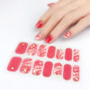 Waterproof nail wrap sticker XZ-089 nail art design, Auckland NZ
