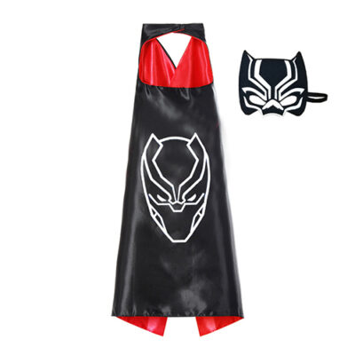 Black Panther costume cape and mask cotton kids, Auckland NZ