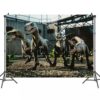 Jurassic Park party wall background decoration 150x100cm, Auckland NZ