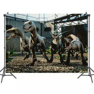 Jurassic Park party wall background decoration 150x100cm, Auckland NZ