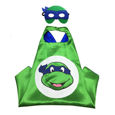 Ninja Turtles Cape and Mask Blue Leonardo Ninja Turtles cape and mask blue cotton kids, Auckland NZ