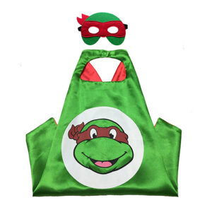 Raphael Ninja Turtles cape and mask red cotton kids, Auckland NZ