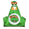 Michelangelo Ninja Turtles cape and mask orange cotton kids, Auckland NZ