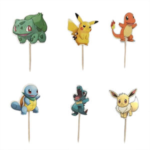 Pokémon cupcake toppers 24 pieces, Auckland NZ