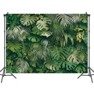 Safari jungle theme leaves wall background decoration 150x100cm, Auckland NZ
