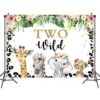 Two Wild safari jungle wall background decoration 150x100cm, Auckland NZ