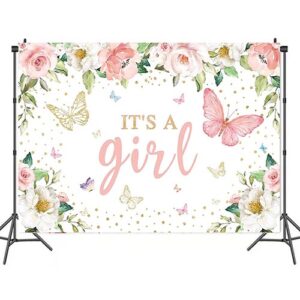 It's a Girl baby shower wall background decoration 150x100cm, Auckland NZ
