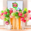 Cocomelon DIY balloon garland kit, party decoration Auckland NZ
