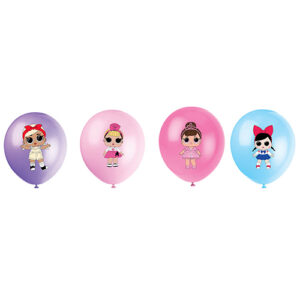 LOL Surprise party balloon package A 4 pieces 12 inch helium quality, Auckland NZ