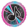 Jumbo TikTok party music foil balloon 71cm self-sealing, Auckland NZ