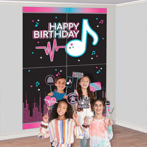 TikTok party scene setter and assorted photo props, Auckland NZ