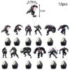 Venom party cake toppers