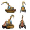 4D Giant Standing Driller Foil Balloon