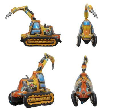 4D Giant Standing Driller Foil Balloon