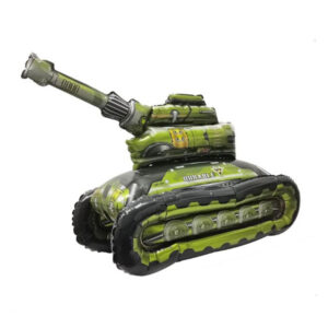 4D Military Army Tank Foil Balloon