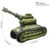 4D Military Army Tank Shape Foil Balloon