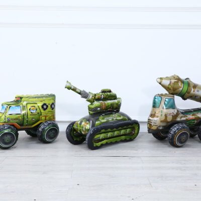 4D Military Army Tank Shape Foil Balloon 2