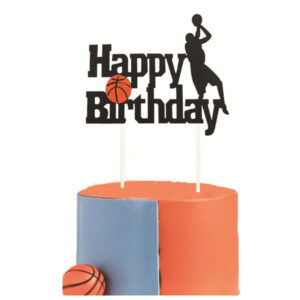 Basketball party birthday cake topper 13 pieces, Auckland NZ