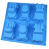 Silicone baking mould 6 trucks 23x22x2cm red, Auckland NZ