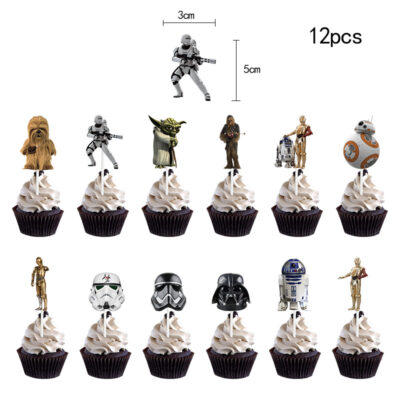 Star Wars cupcake toppers Star Wars cupcake toppers