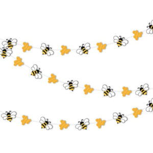 Happy Bee Day party room backdrop decoration 2.5m, Auckland NZ