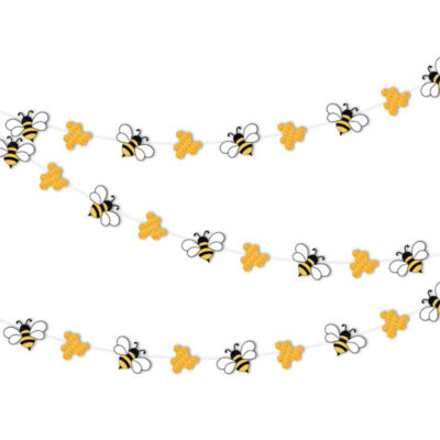 Happy Bee Day party room backdrop decoration 2.5m, Auckland NZ