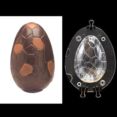 Dianosaur egg Chocolate Mould 3D patterned dinosaur egg chocolate mould 150x116x76mm, Auckland NZ