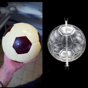 Large football chocolate mould 175x175mm, Auckland NZ