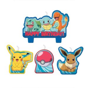 Pokémon Classic Happy Birthday candle set, Auckland NZ