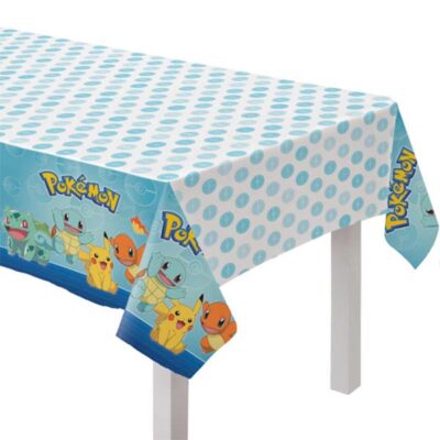 Pokémon Classic paper tablecover, Auckland NZ