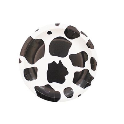Farm fun theme dairy cow 7inch plates Farm Fun birthday party plates 9 inch 10 pieces, Auckland NZ