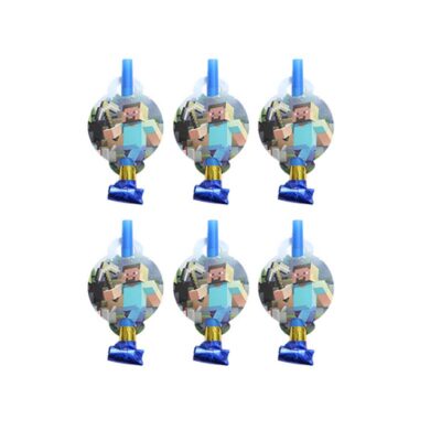 Minecraft party blowouts 6 pieces, Auckland NZ