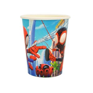 Spiderman theme birthday party cups 8.5x5cm 10 pieces, Auckland NZ