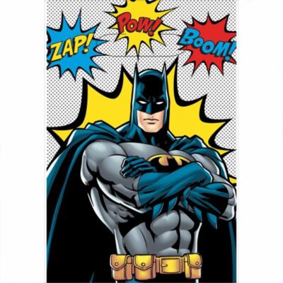 Batman birthday loot bags 16.5x23cm 8 pieces, Auckland NZ