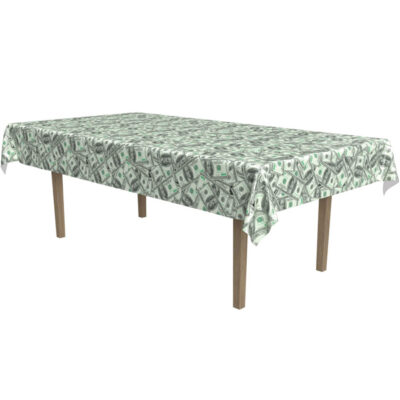 Big Bucks money dollar table cover