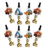 Construction party blowouts 6.3x13.3cm 8 pieces, Auckland NZ