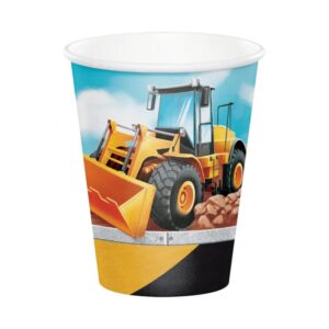 Construction party paper cups 266ml, Auckland NZ
