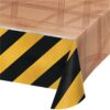 Construction party tablecover 137x259cm, Auckland NZ