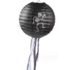 Black Halloween Paper Lantern Skeleton Halloween skeleton black paper lantern, party decoration Auckland NZ