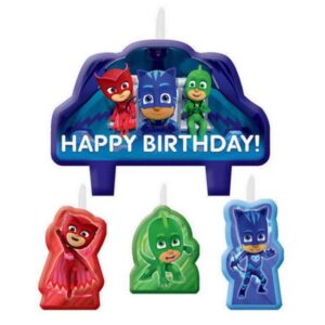 PJ Masks birthday candle set cake decoration, Auckland NZ
