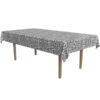 Snow Leopard print table cover