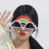 Rainbow party birthday glasses 16x10cm, Auckland NZ