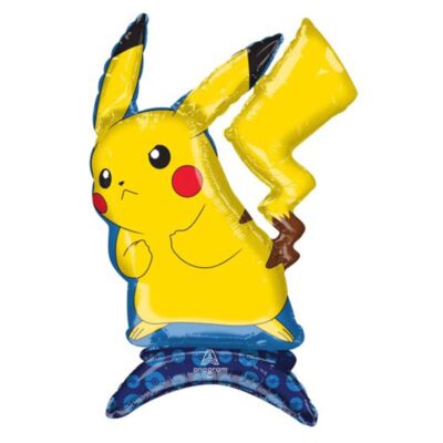 Pokémon Pikachu foil balloon 45cm helium quality, Auckland NZ