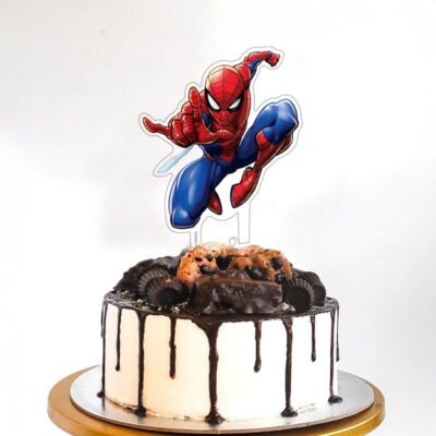 Spider-Man Webbed Wonder Acrylic Cake Topper2