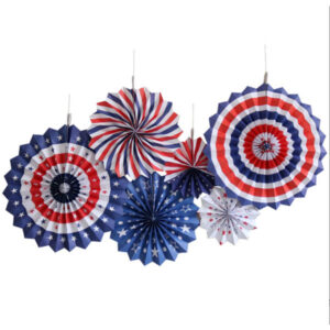 Captain America 6pcs Paper Fan