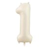 Cream White Number 1